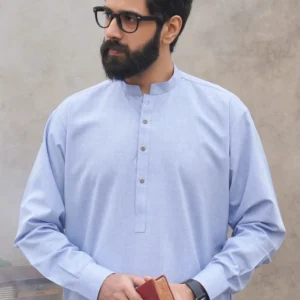 Lite Blue Kurta – Fancy Tailor