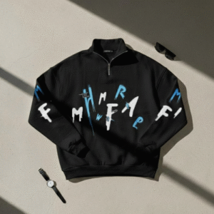 Men’s Zipper Mockneck Sweatshirt